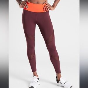 Athleta tenacity 7/8 tights size XXS in excellent like-new condition